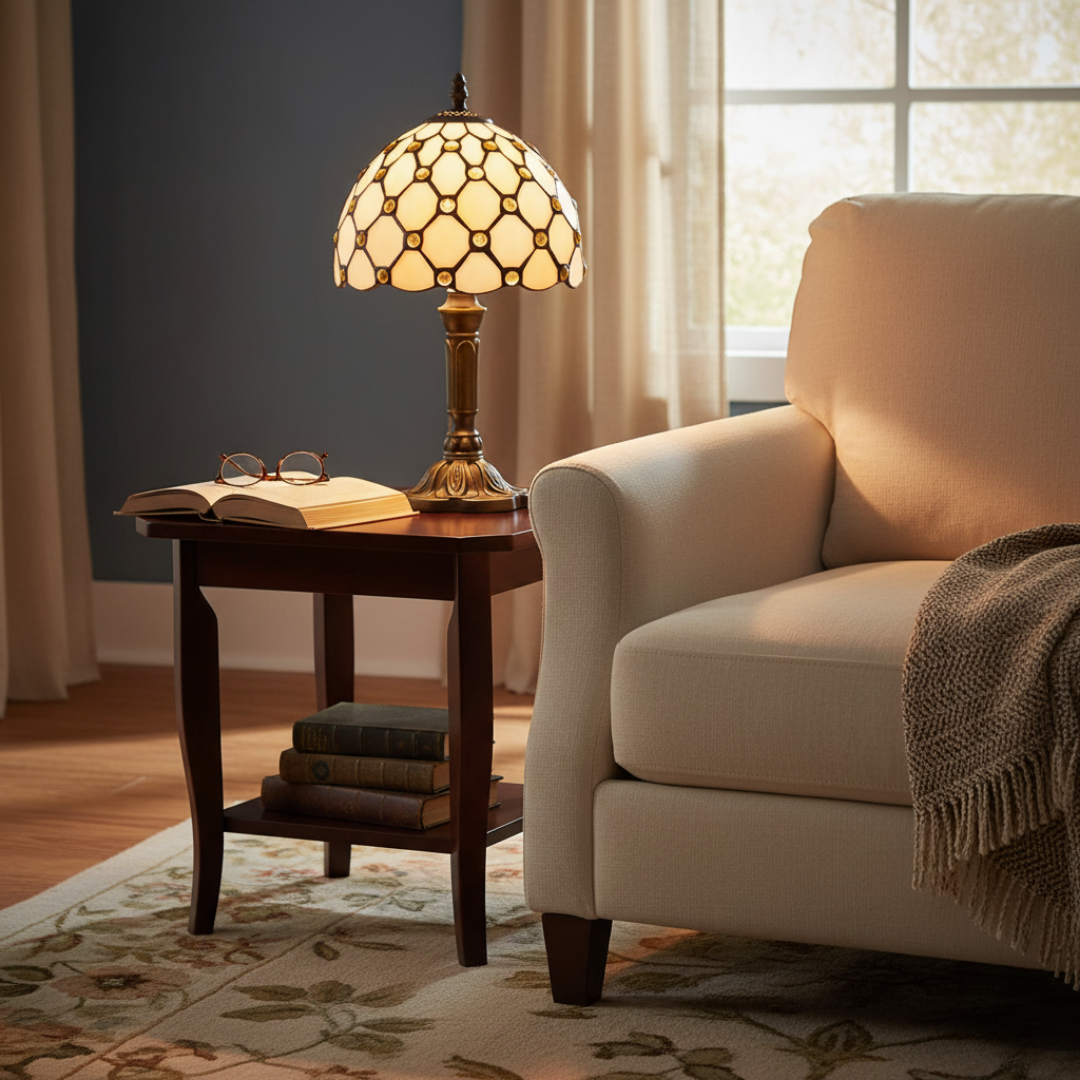 IVORYA | LUXURY BAROQUE TABLE LAMP