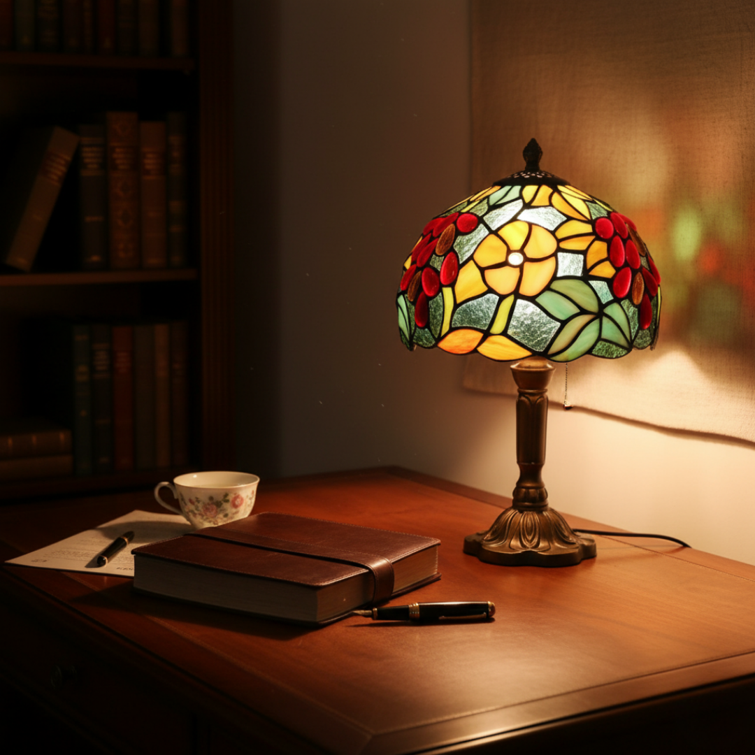 FLORENCIA | COLORFUL STAINED GLASS LAMP