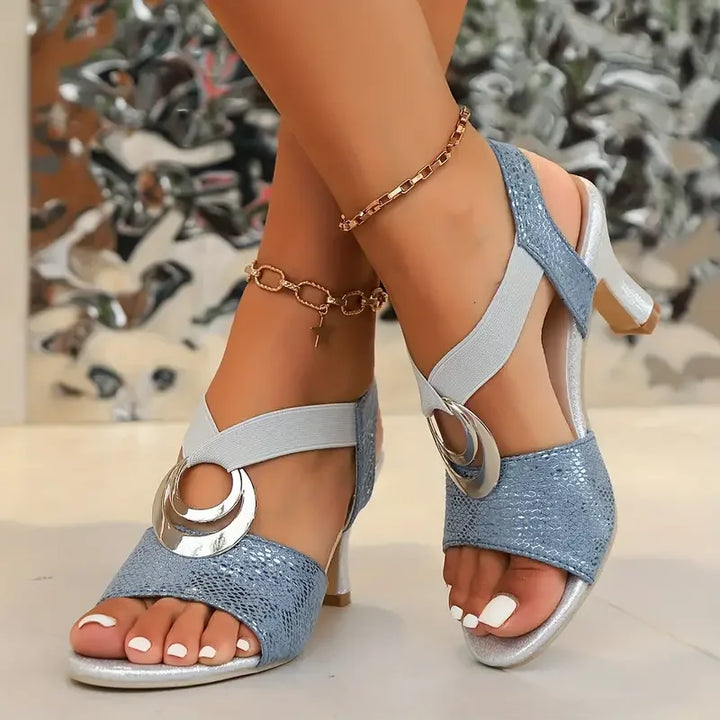 ASHELLE | ELEGANT PUMPS WITH DECORATIVE BUCKLE