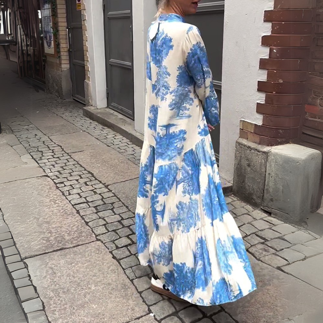 MERLA | ELEGANT DRESS WITH PRINT