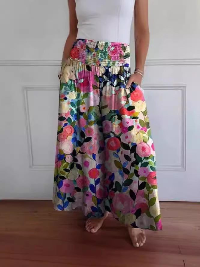 SHIRMA | ELEGANT WIDE & LONG SKIRT