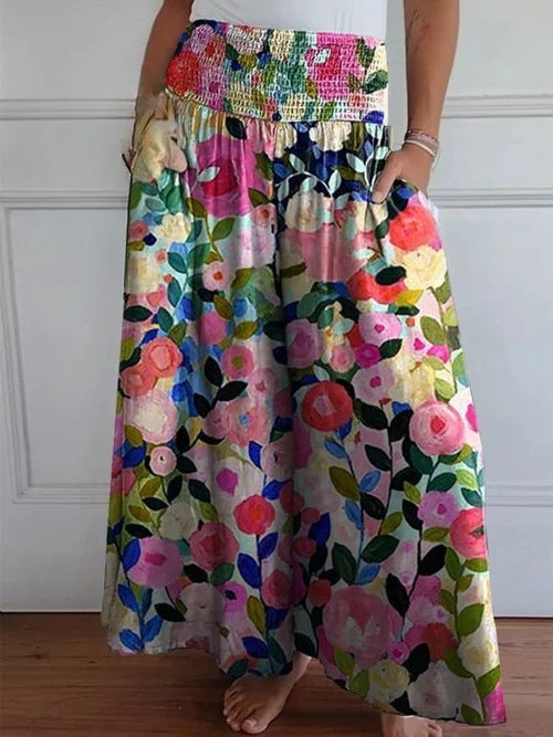 SHIRMA | ELEGANT WIDE & LONG SKIRT