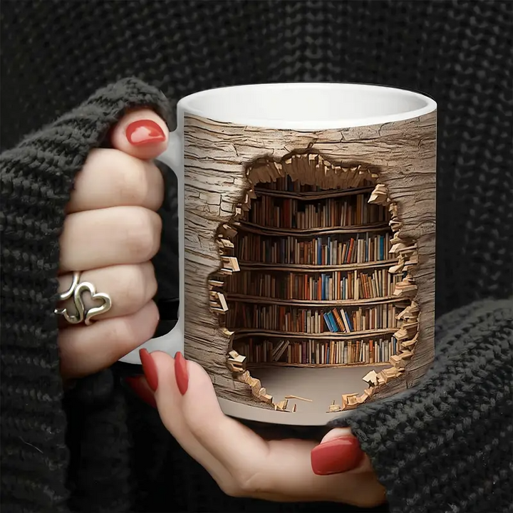 MYSTIMUG | COZY READER’S 3D MUG