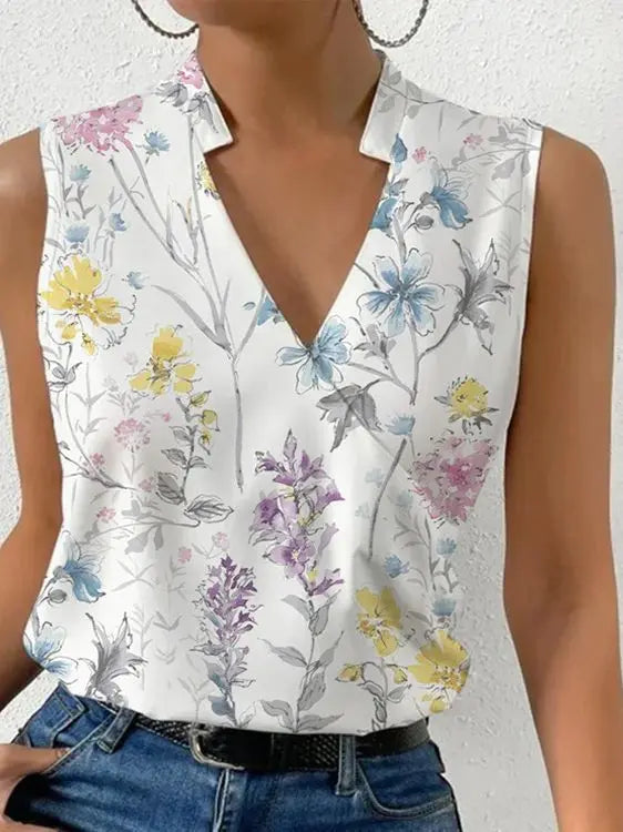 ALLISON | WOMEN'S ELEGANT SLEEVELESS TOP