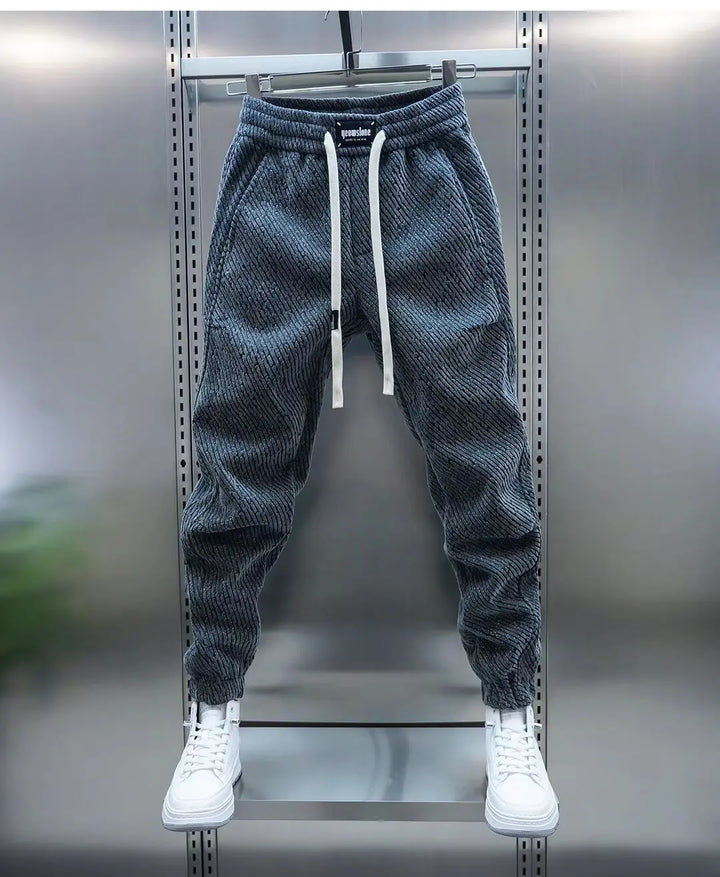 MARTIN | CASUAL TROUSERS WITH PATTERN