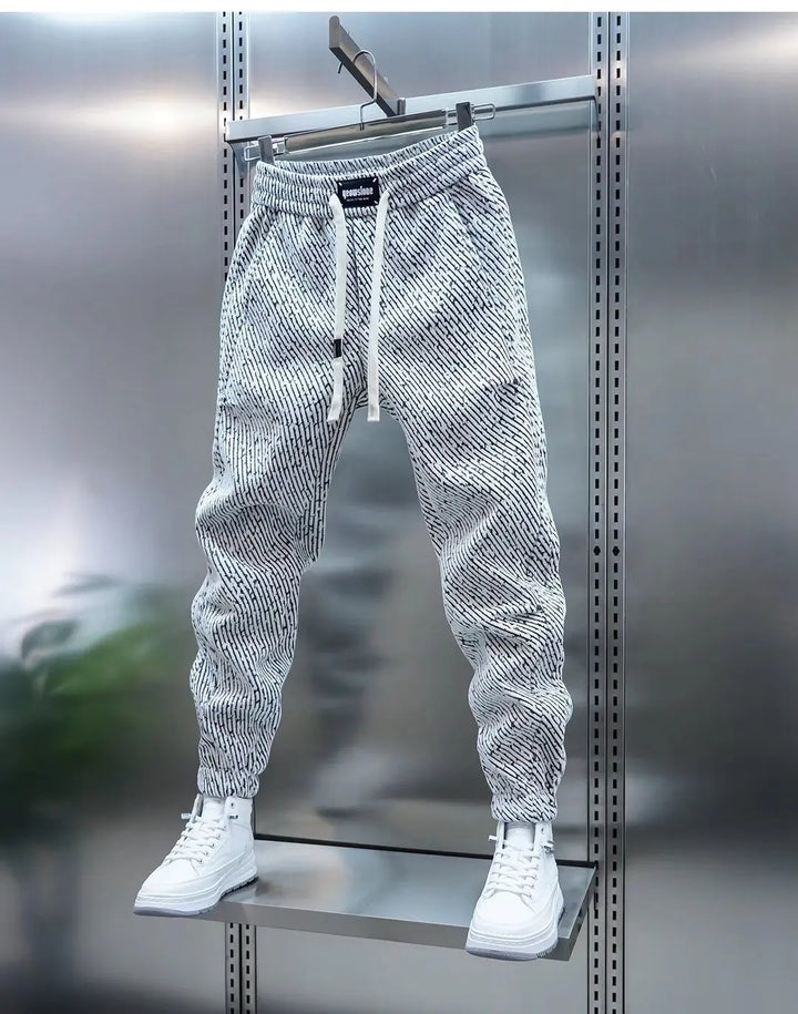MARTIN | CASUAL TROUSERS WITH PATTERN