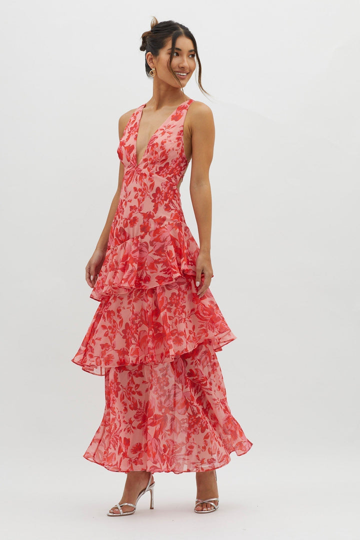 GAYLE | ELEGANT BLOOM DRESS