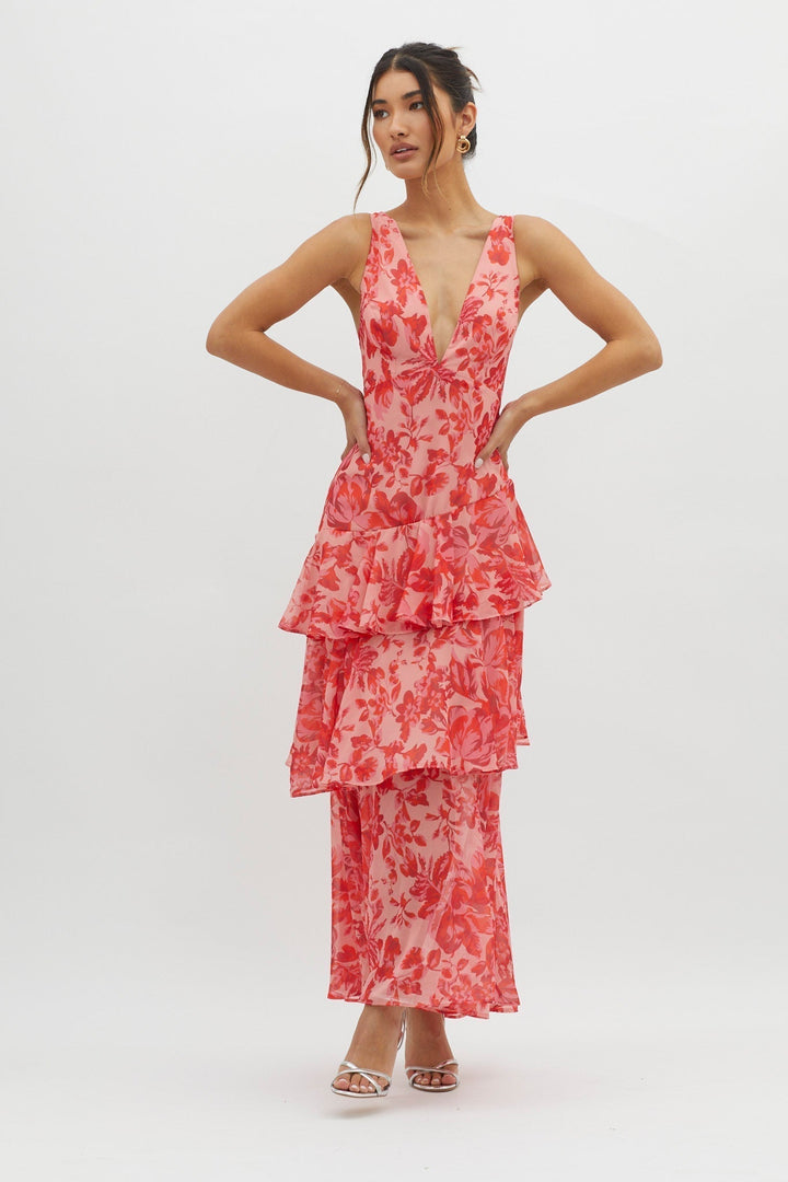 GAYLE | ELEGANT BLOOM DRESS