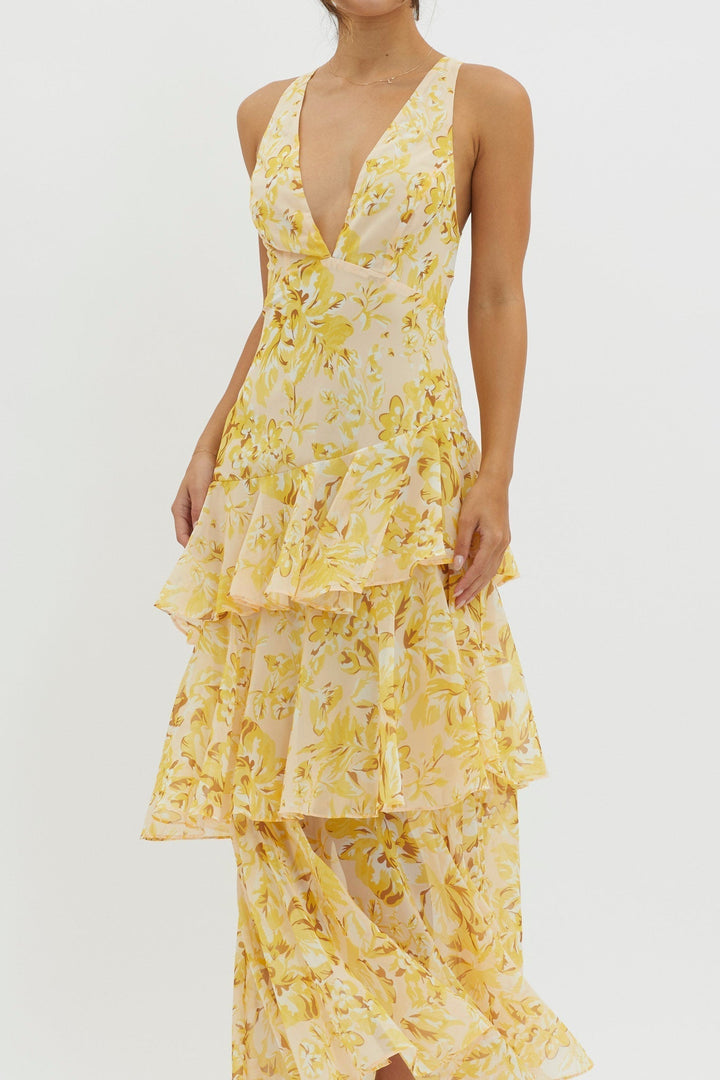 GAYLE | ELEGANT BLOOM DRESS