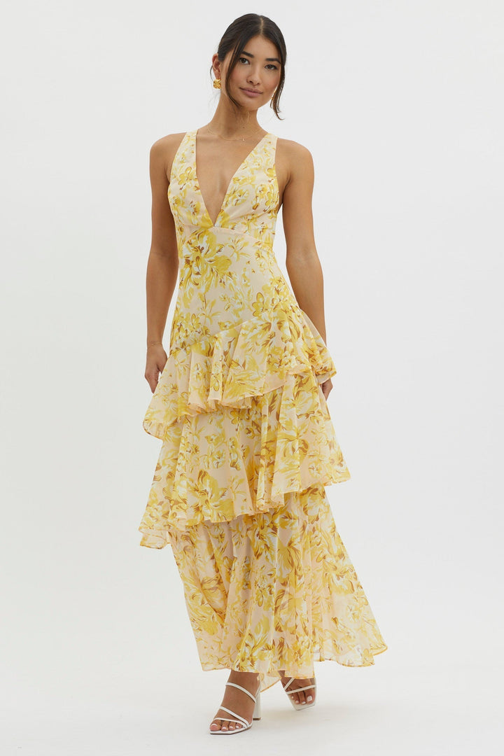 GAYLE | ELEGANT BLOOM DRESS