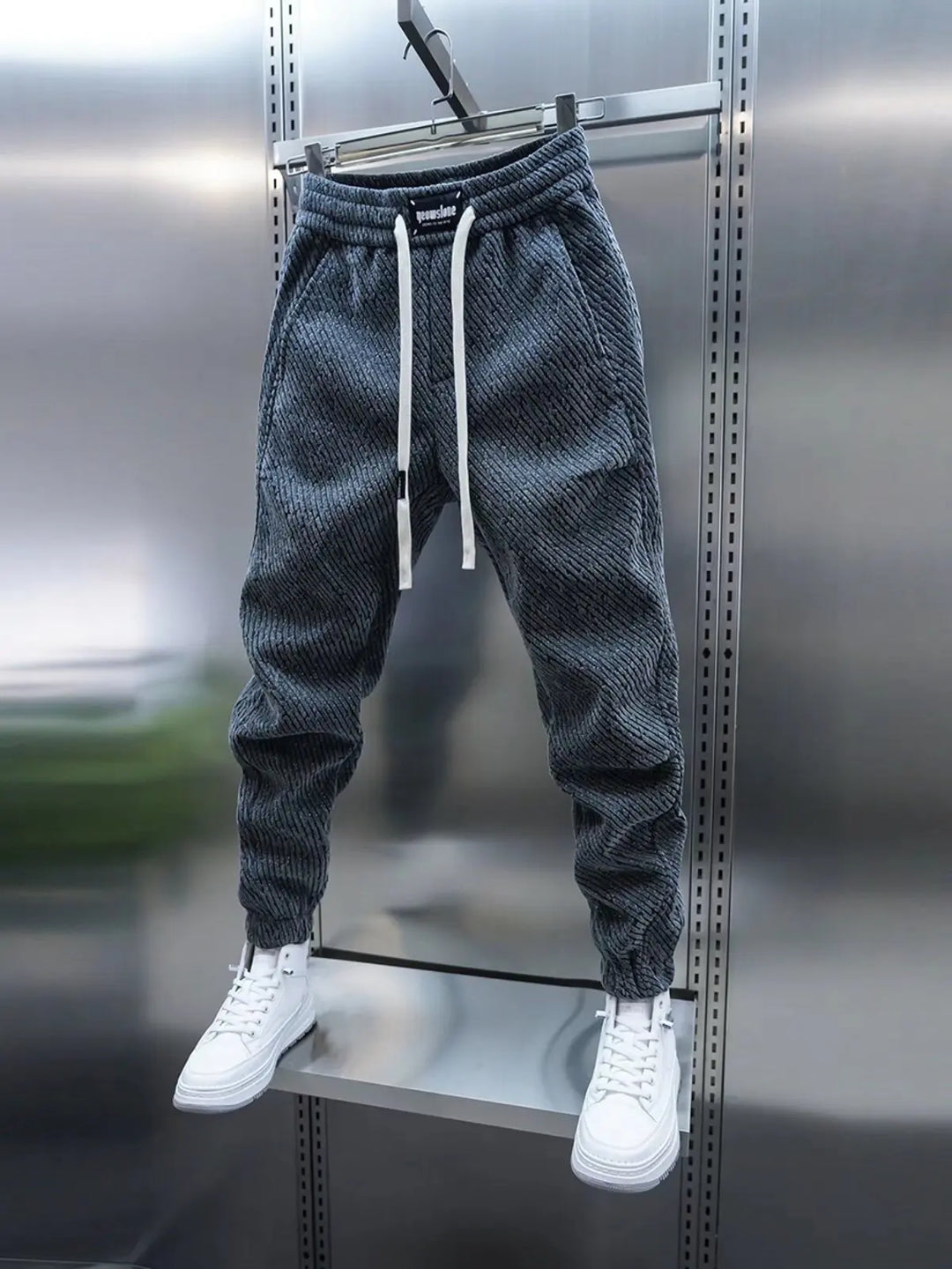 MARTIN | CASUAL TROUSERS WITH PATTERN