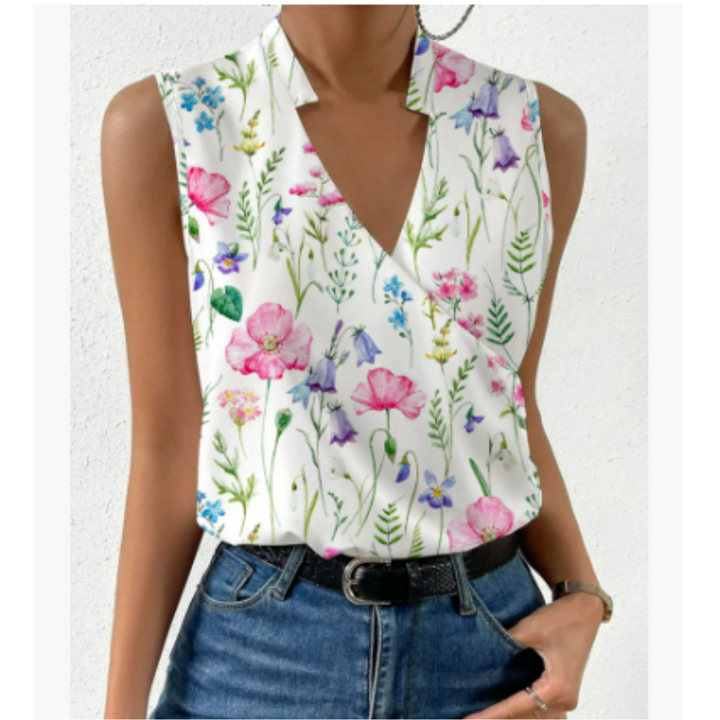 ALLISON | WOMEN'S ELEGANT SLEEVELESS TOP