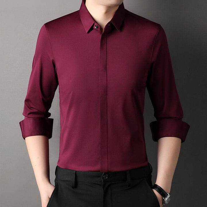 CALLUM | WRINKLE-FREE STRETCH SHIRT FOR MEN