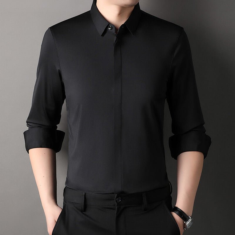 CALLUM | WRINKLE-FREE STRETCH SHIRT FOR MEN