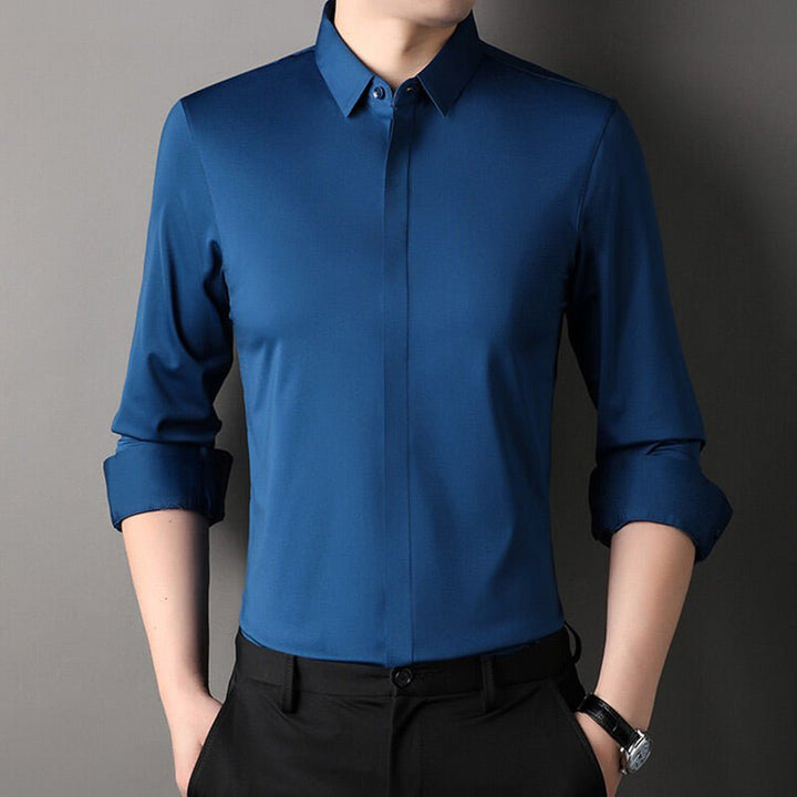 CALLUM | WRINKLE-FREE STRETCH SHIRT FOR MEN