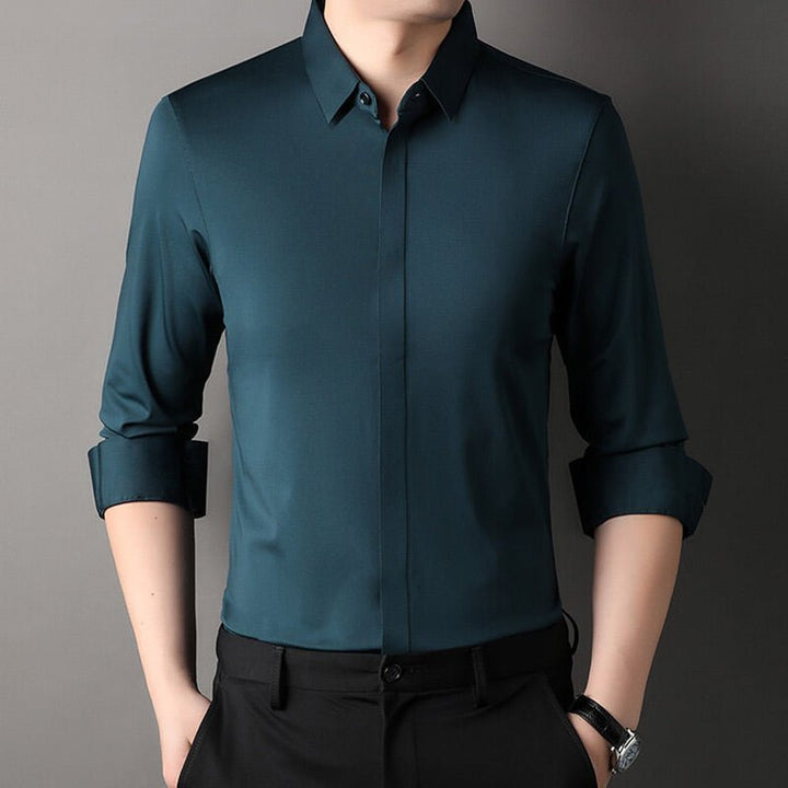 CALLUM | WRINKLE-FREE STRETCH SHIRT FOR MEN