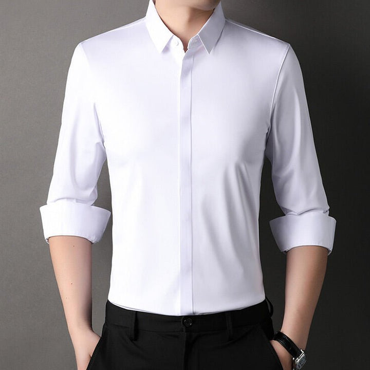 CALLUM | WRINKLE-FREE STRETCH SHIRT FOR MEN